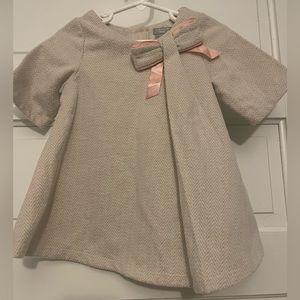 Tahari Baby Peachy Gold Dress 2T